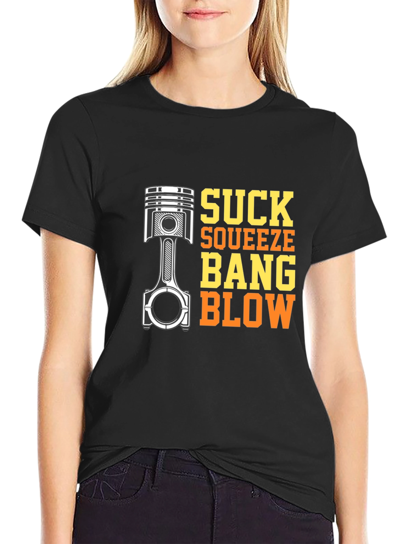 Suck Squeeze Bang Blow Engine T-Shirt