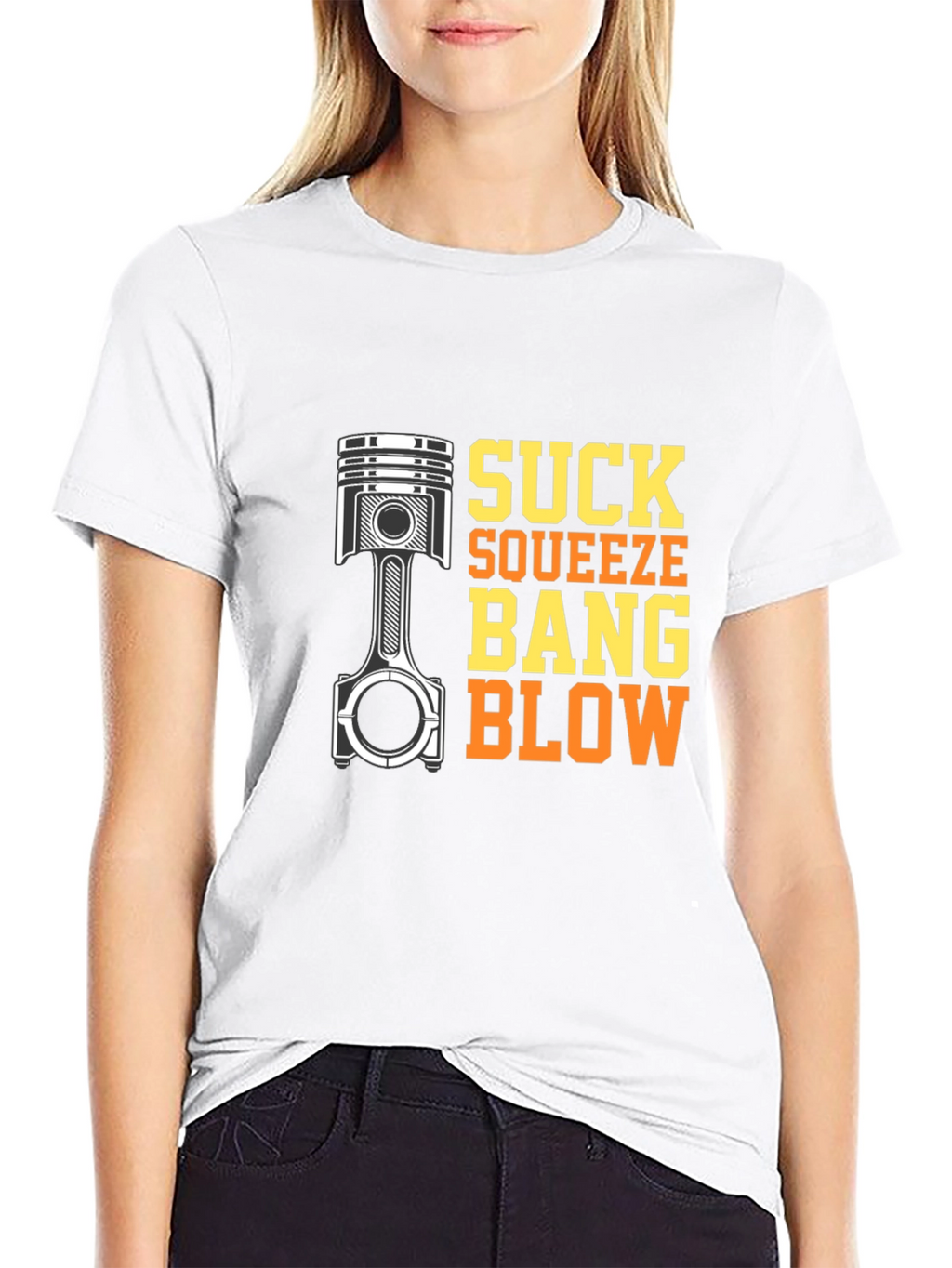 Suck Squeeze Bang Blow Engine T-Shirt