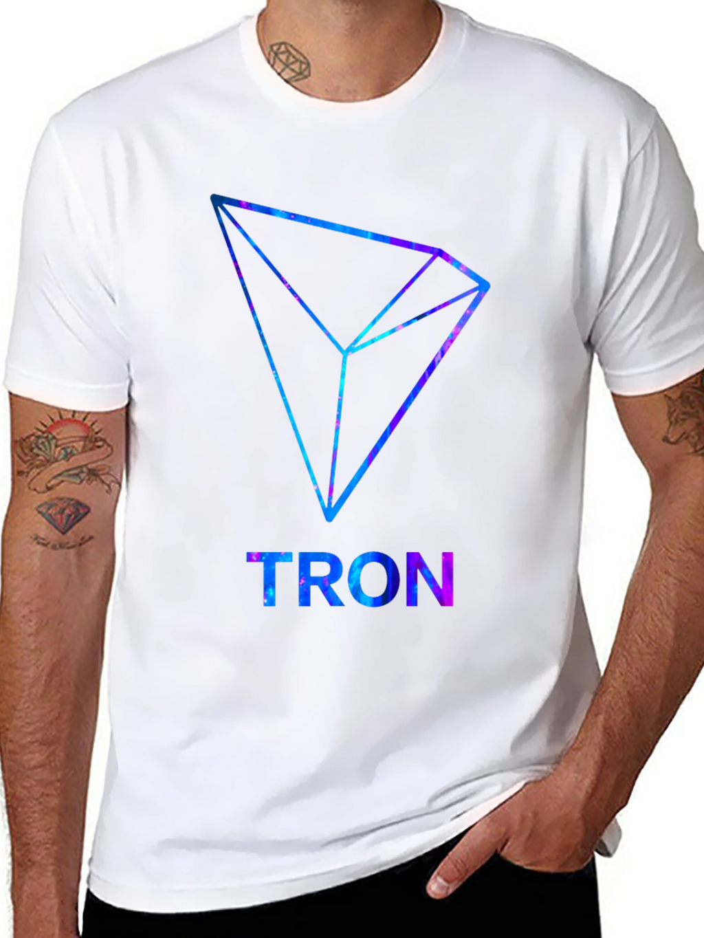 Tron Crypto Galaxy T-Shirt
