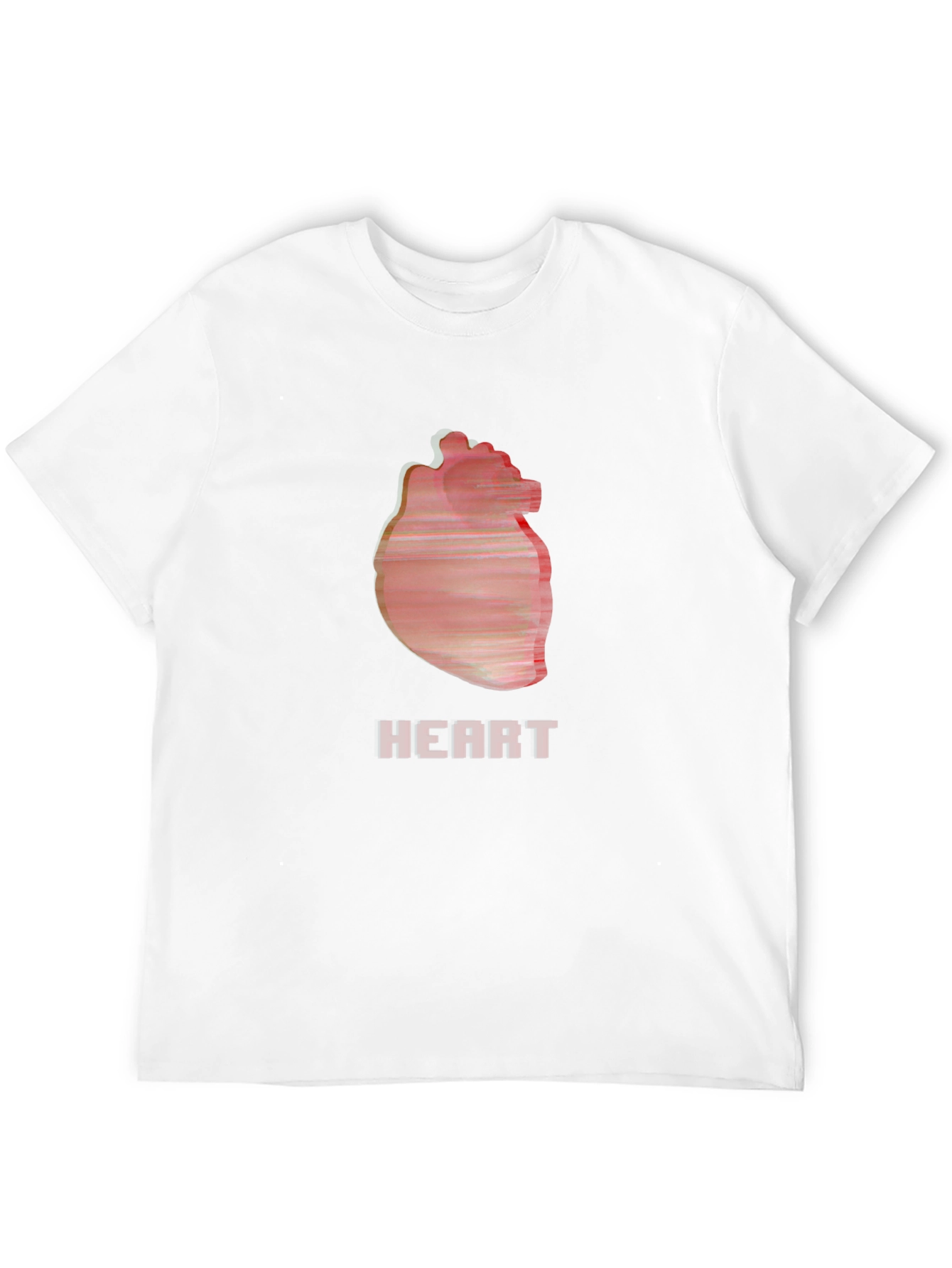 Heart Graphic Black T-Shirt