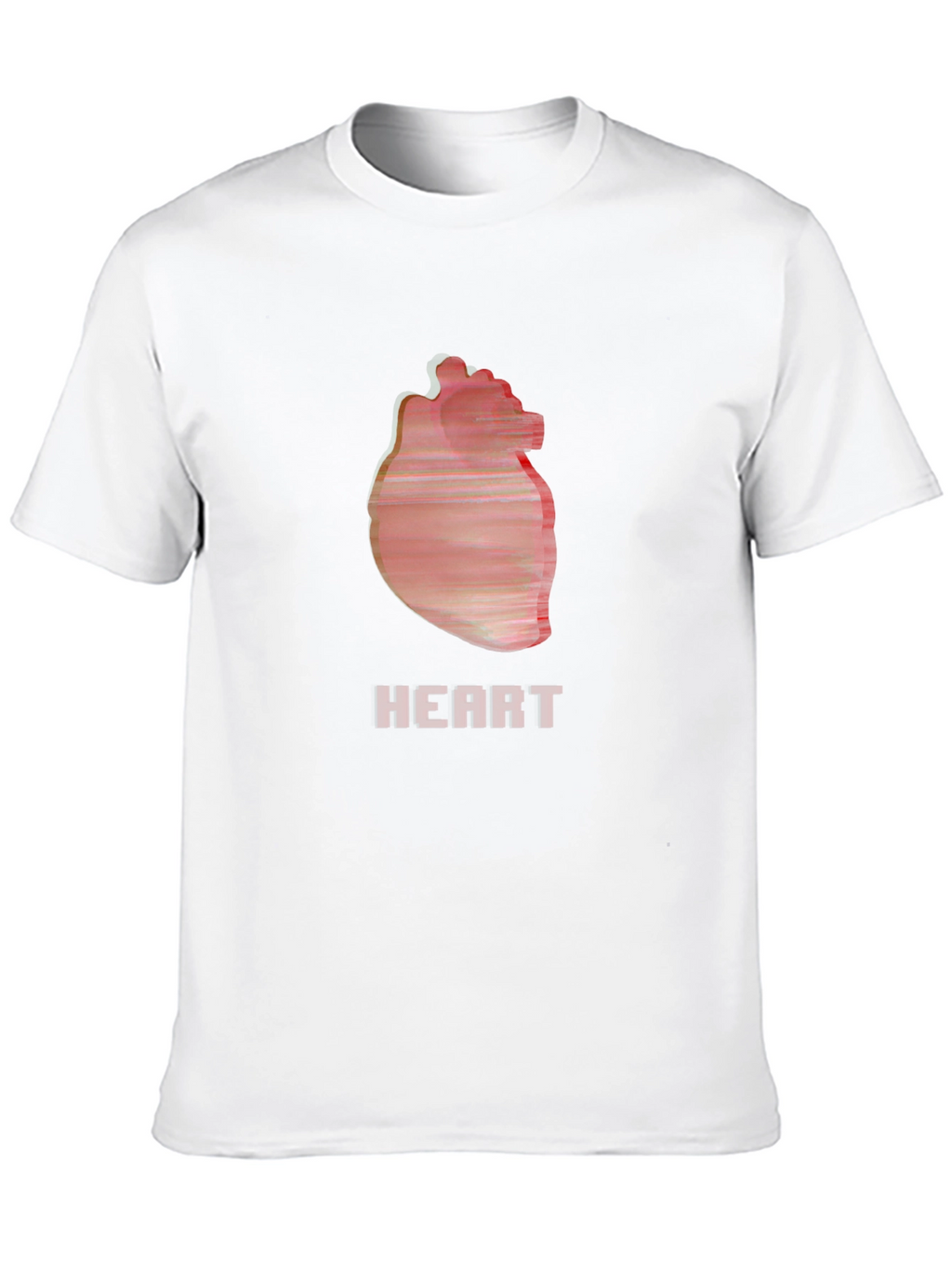 Heart Graphic Black T-Shirt