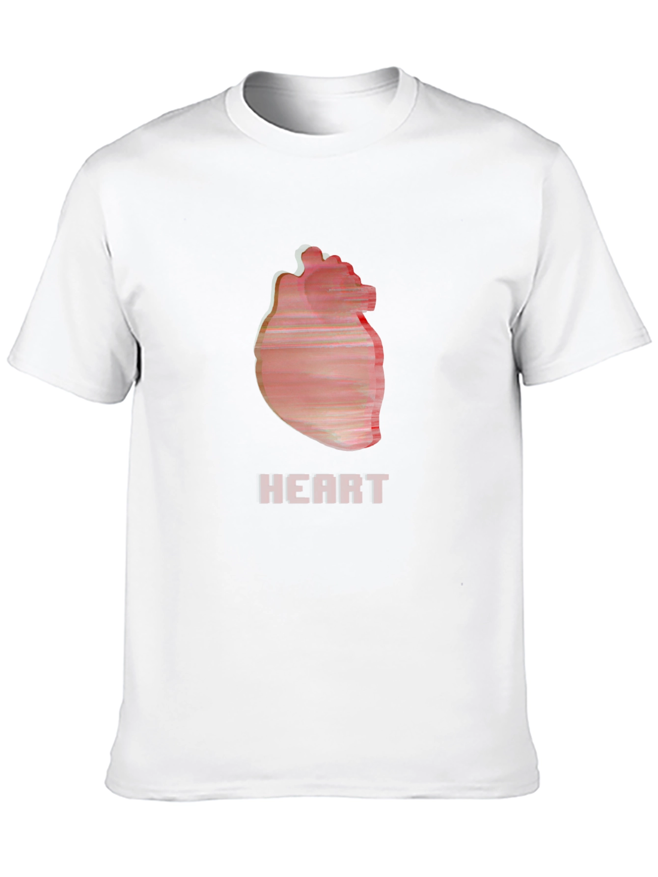 Heart Graphic Black T-Shirt