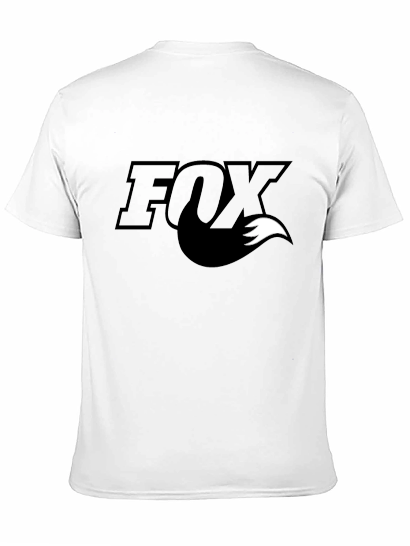 Black FOX Racing Logo T-Shirt - Sporty Casual Wear