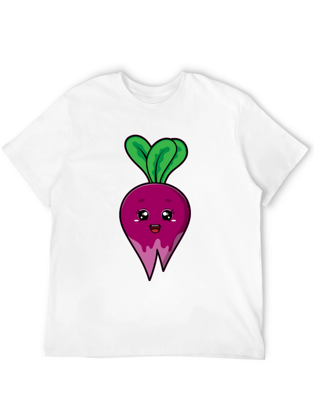 Cute Beet Graphic T-Shirt - Unisex Black Tee