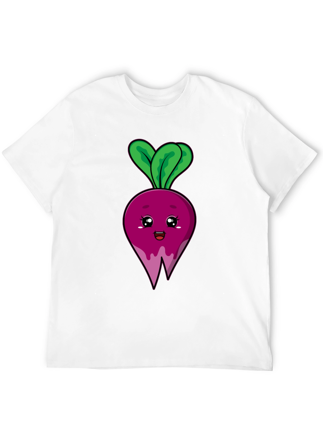 Cute Beet Graphic T-Shirt - Unisex Black Tee