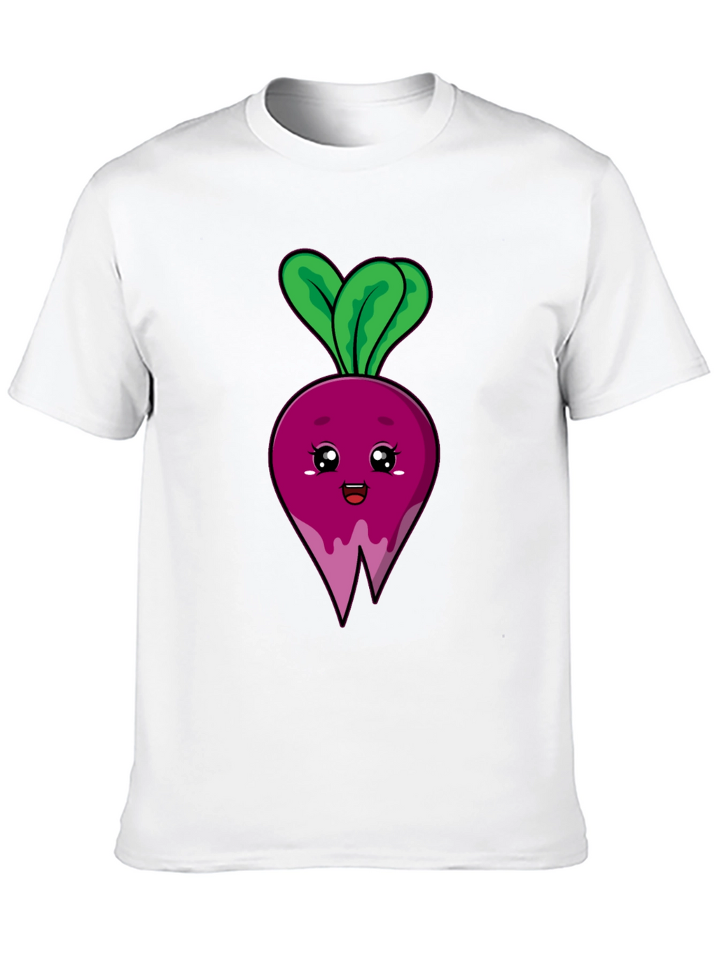 Cute Beet Graphic T-Shirt - Unisex Black Tee