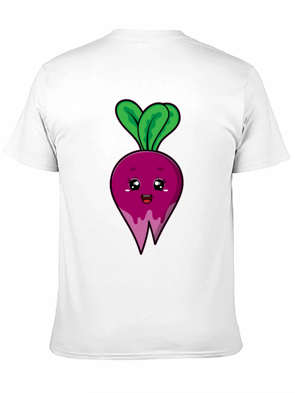 Cute Beet Graphic T-Shirt - Unisex Black Tee