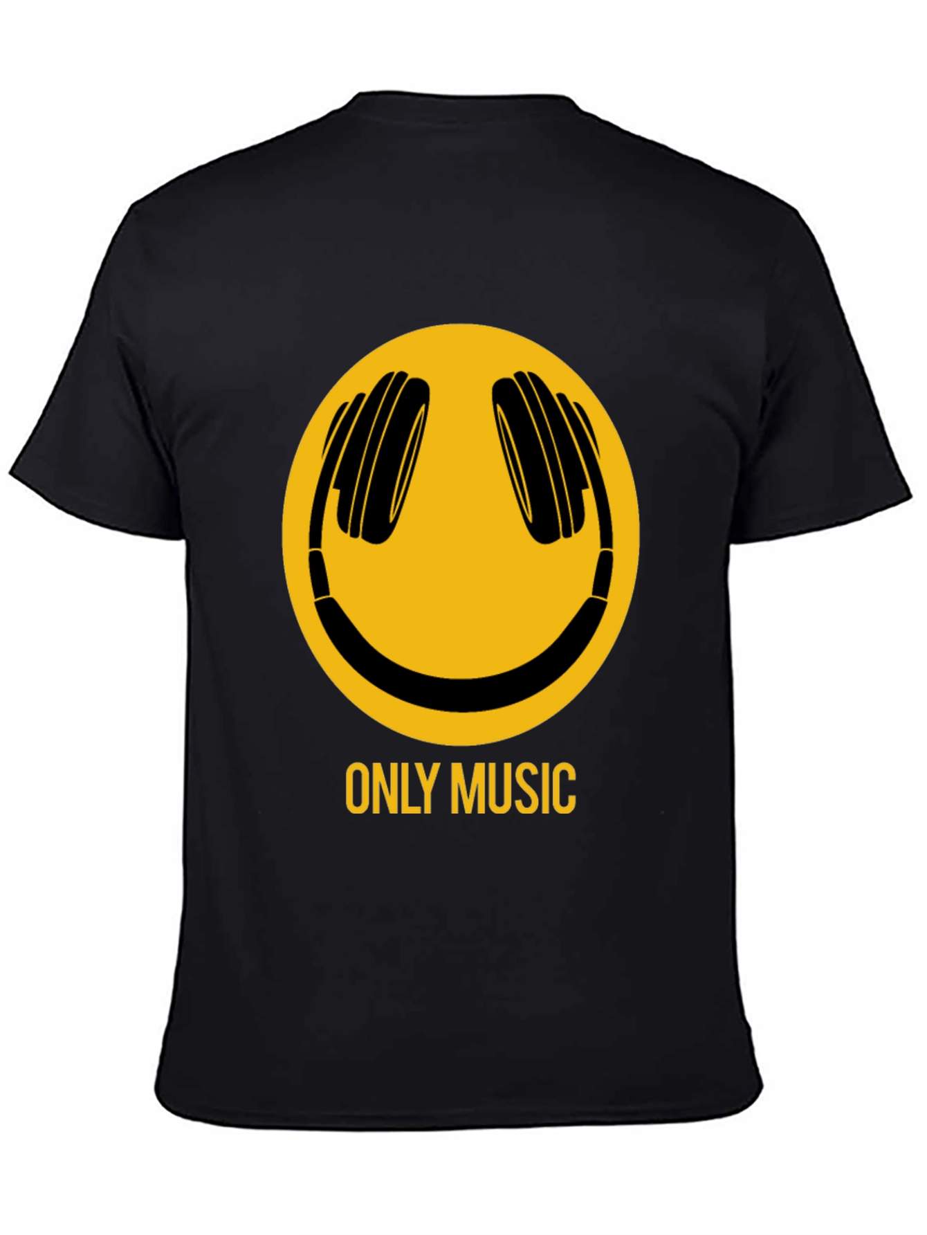 Only Music Graphic T-Shirt - Black