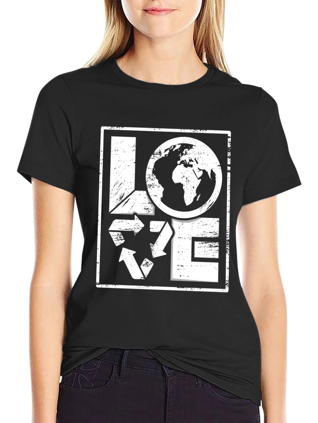 Love Earth Graphic Tee - Eco Friendly T-Shirt