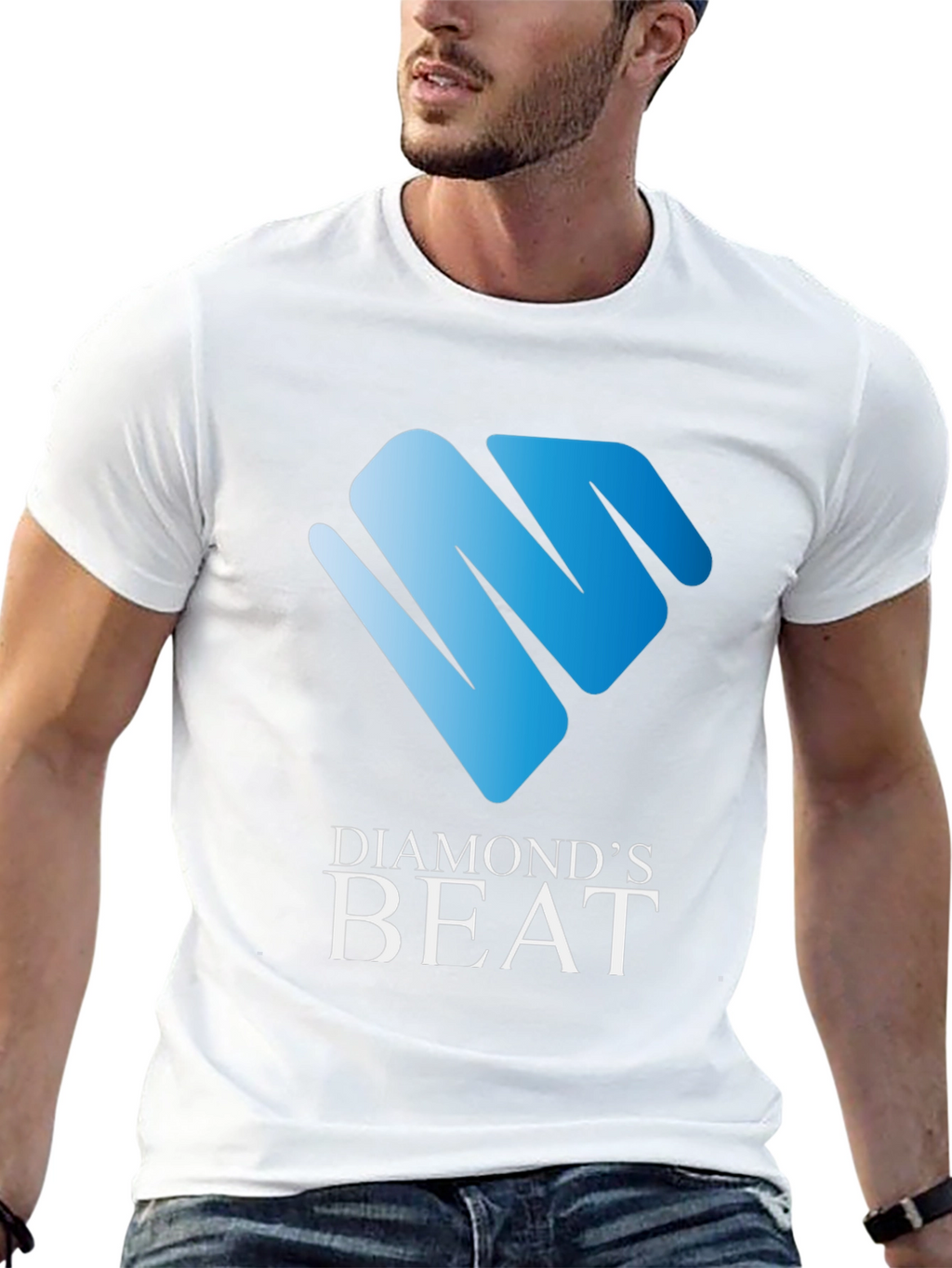 Diamonds Beat Black T-Shirt