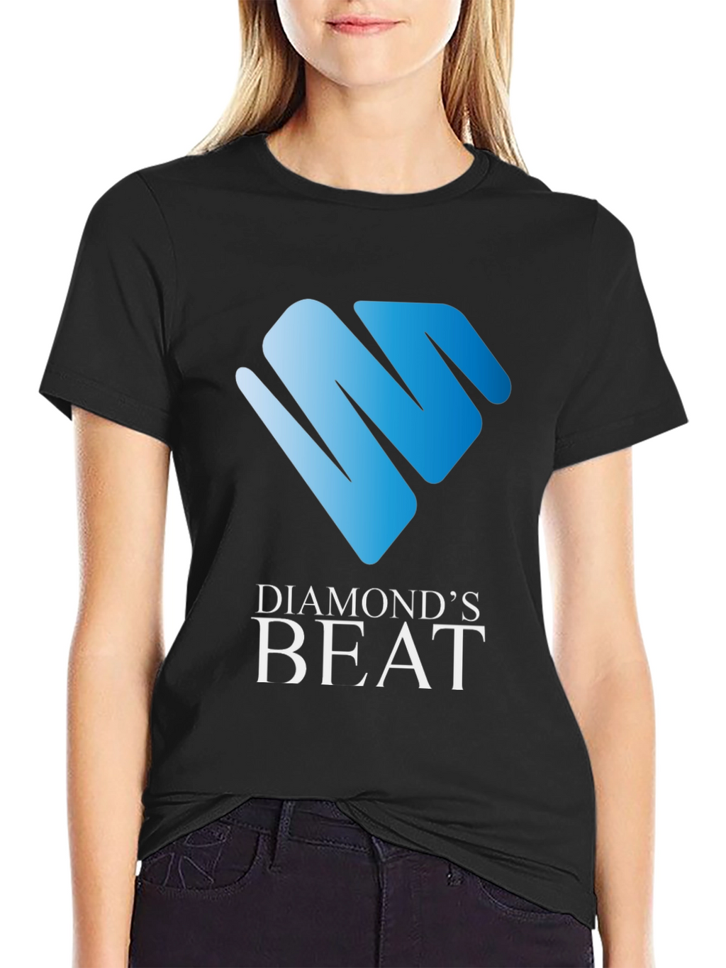 Diamonds Beat Black T-Shirt