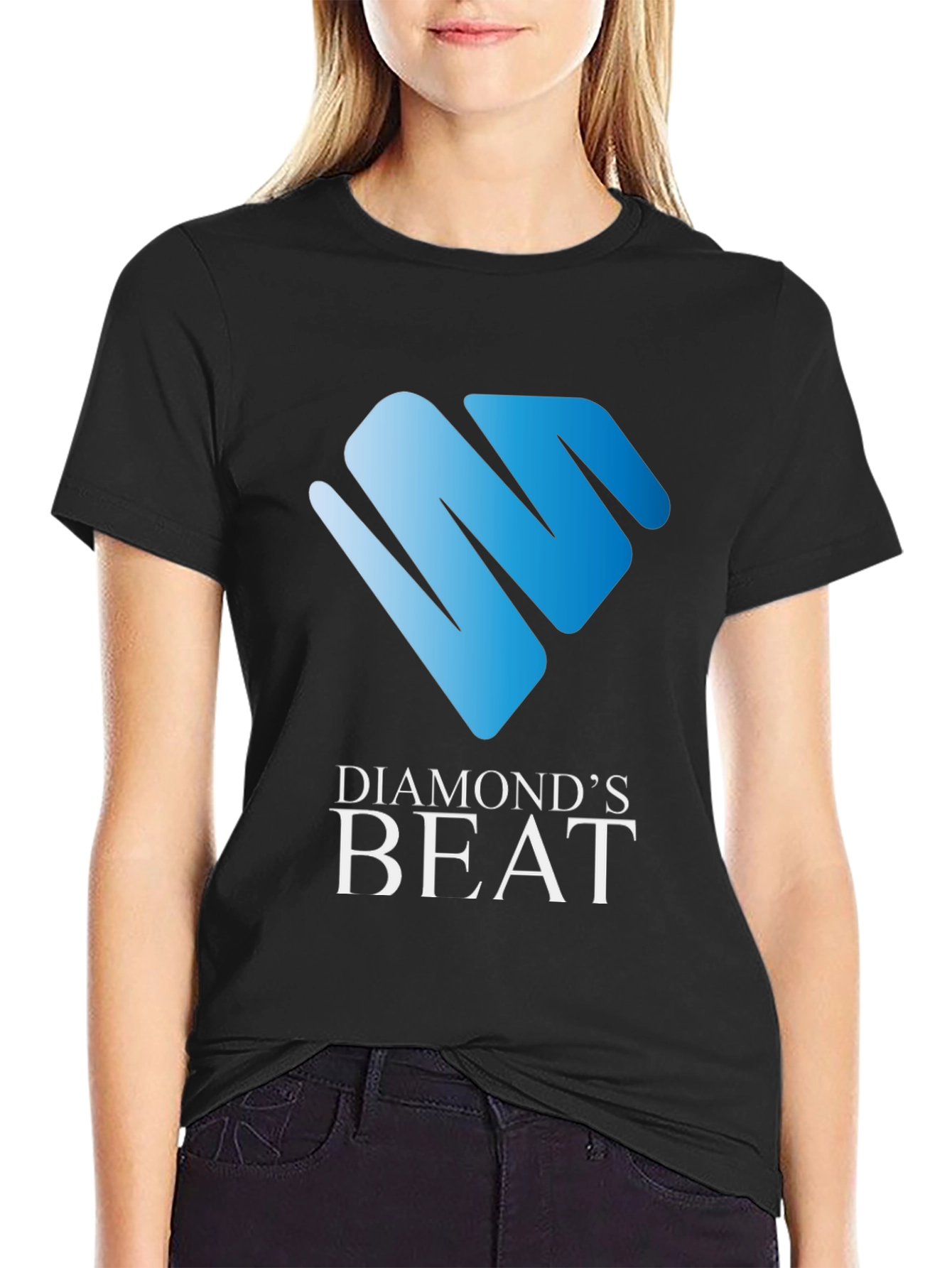 Diamonds Beat Black T-Shirt