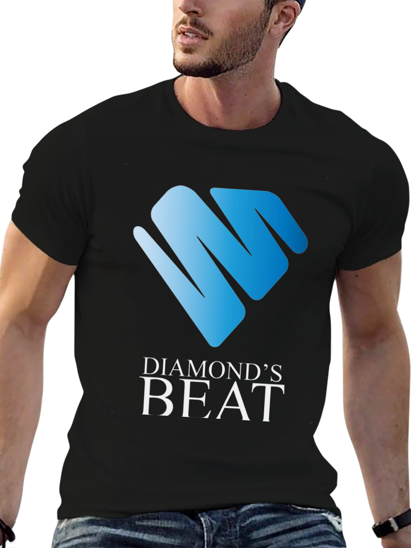 Diamonds Beat Black T-Shirt