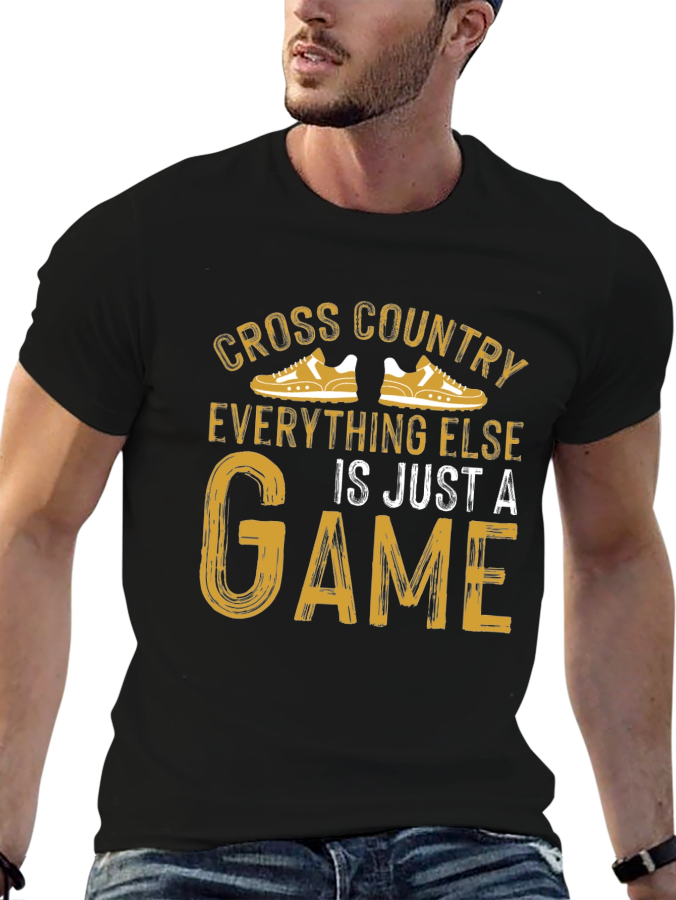 Cross Country Running T-Shirt - Everything Else is Just a Game!
