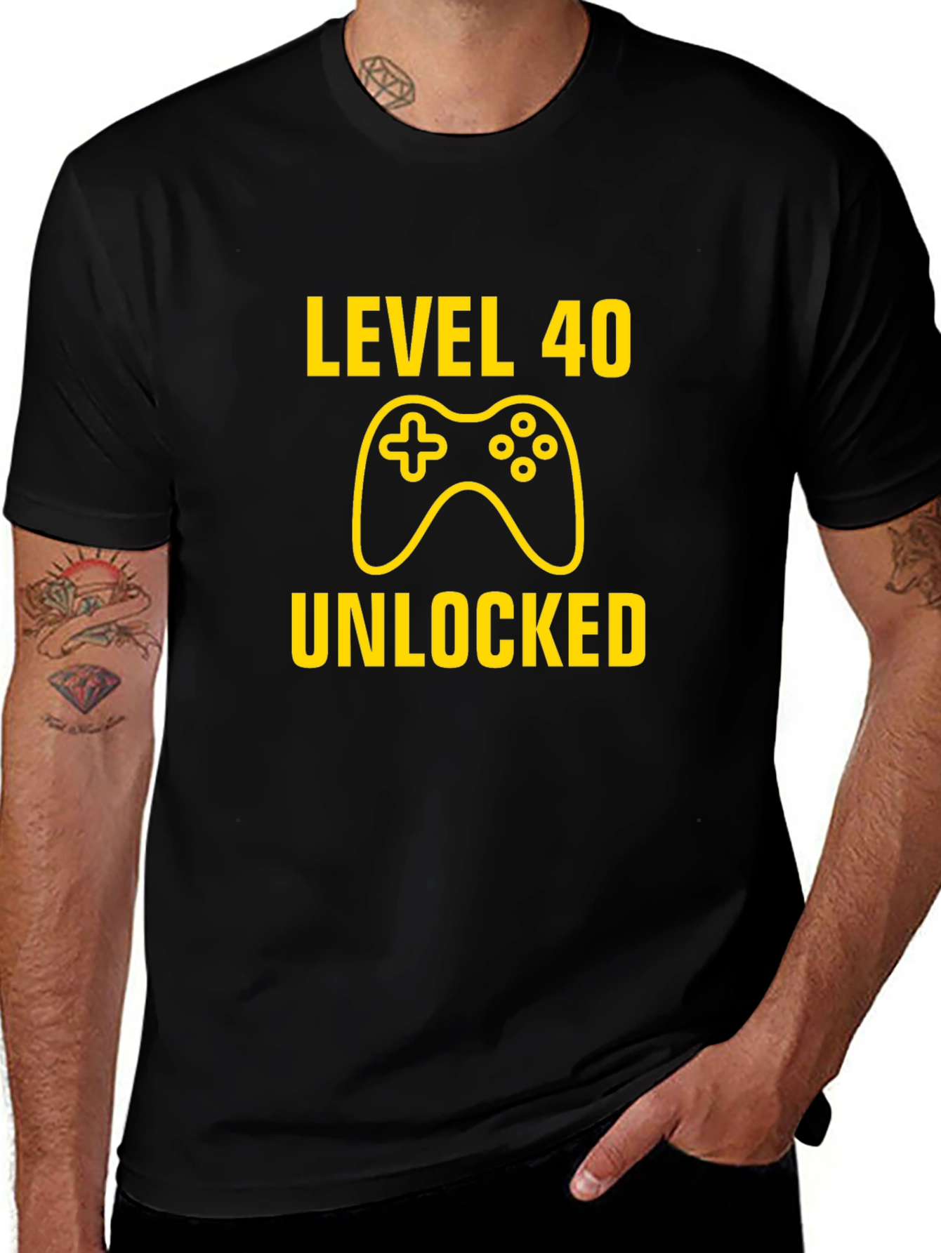 Level 40 Unlocked Gamer T-Shirt