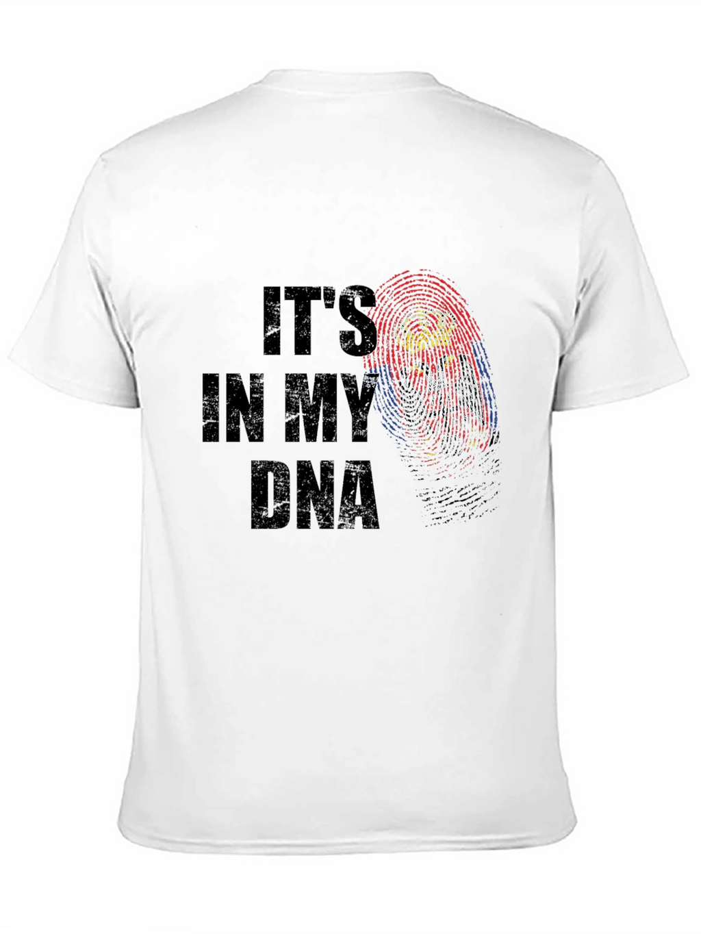 Its In My DNA Fingerprint Graphic T-Shirt