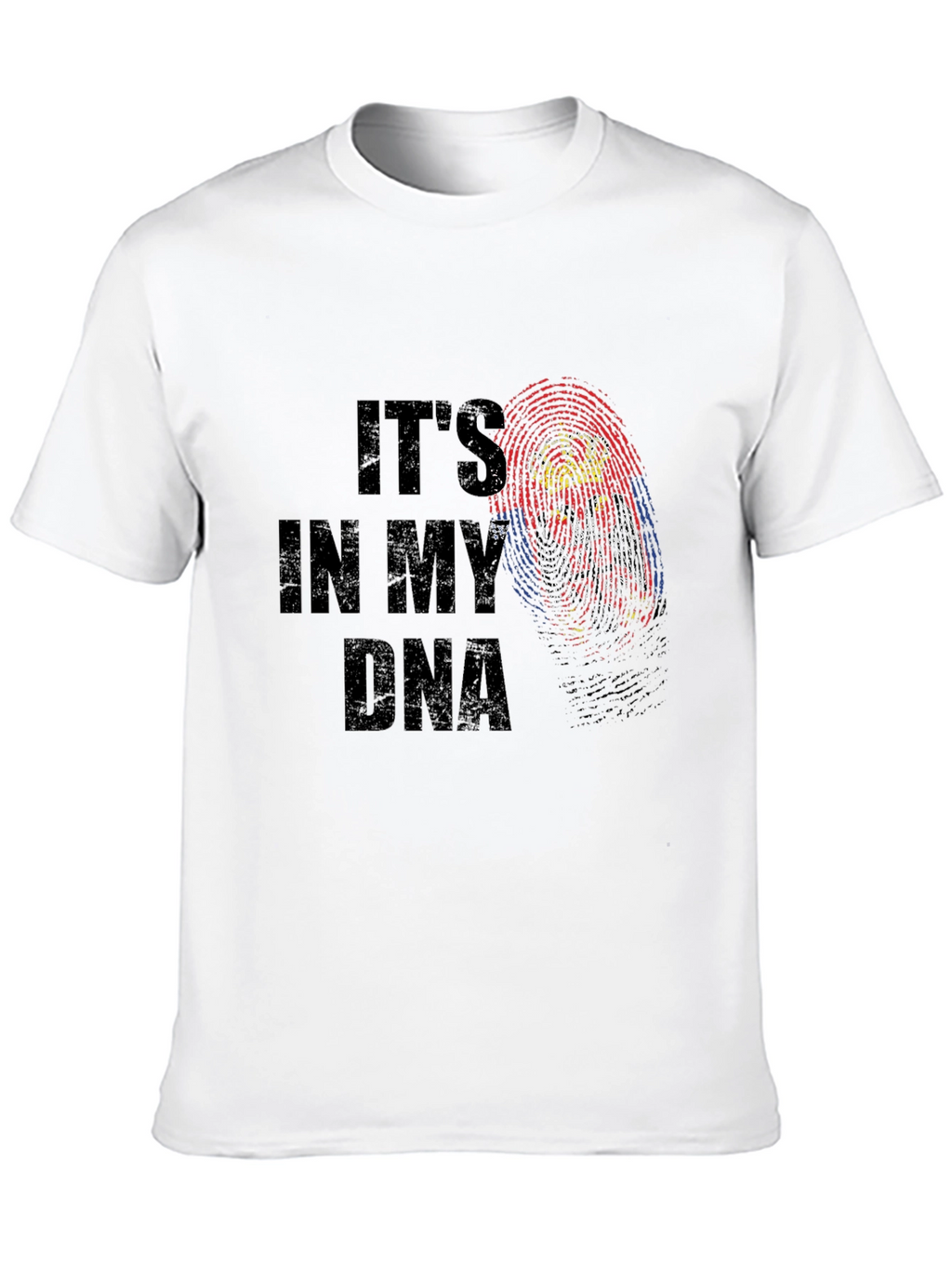 Its In My DNA Fingerprint Graphic T-Shirt