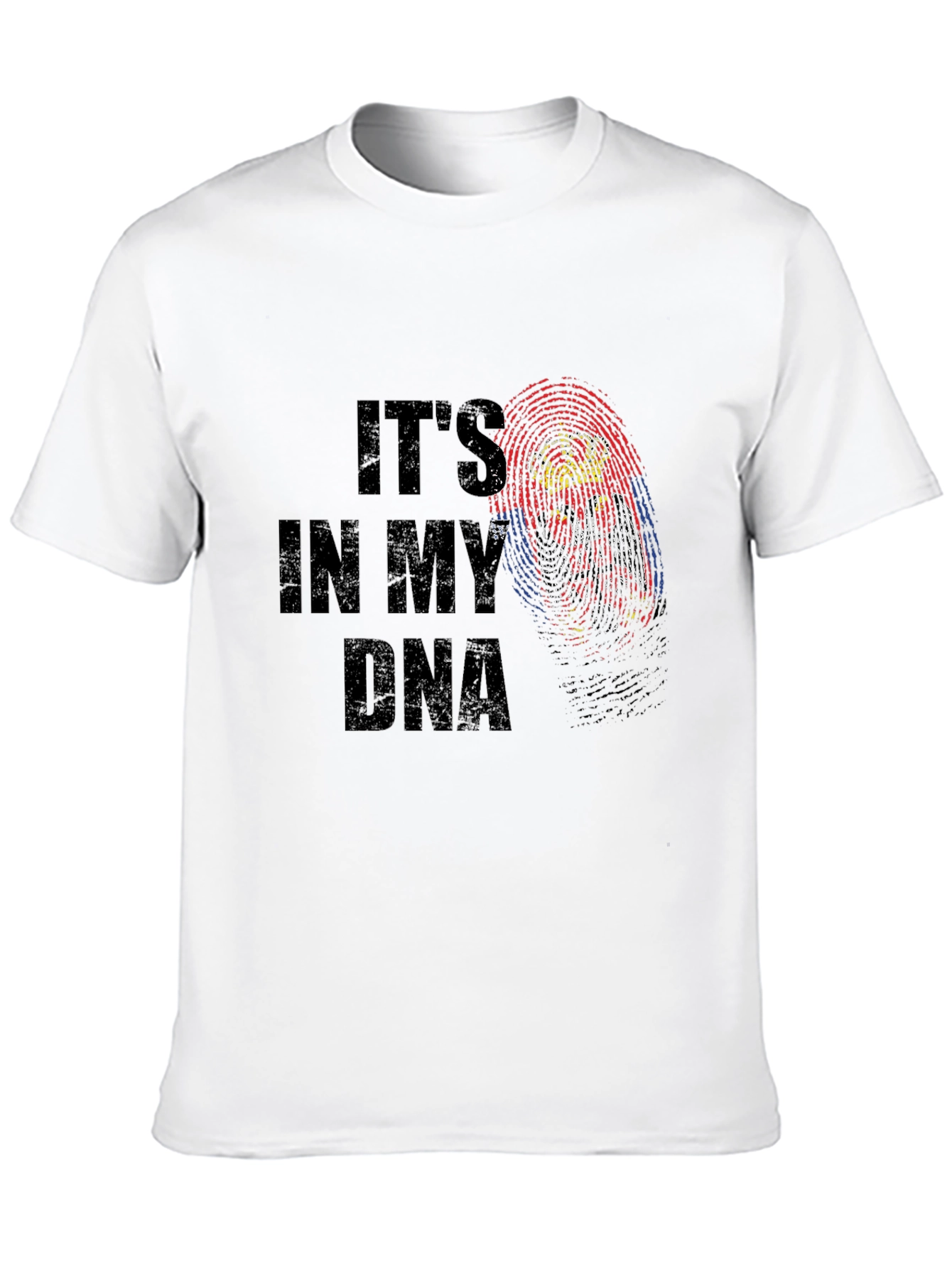 Its In My DNA Fingerprint Graphic T-Shirt