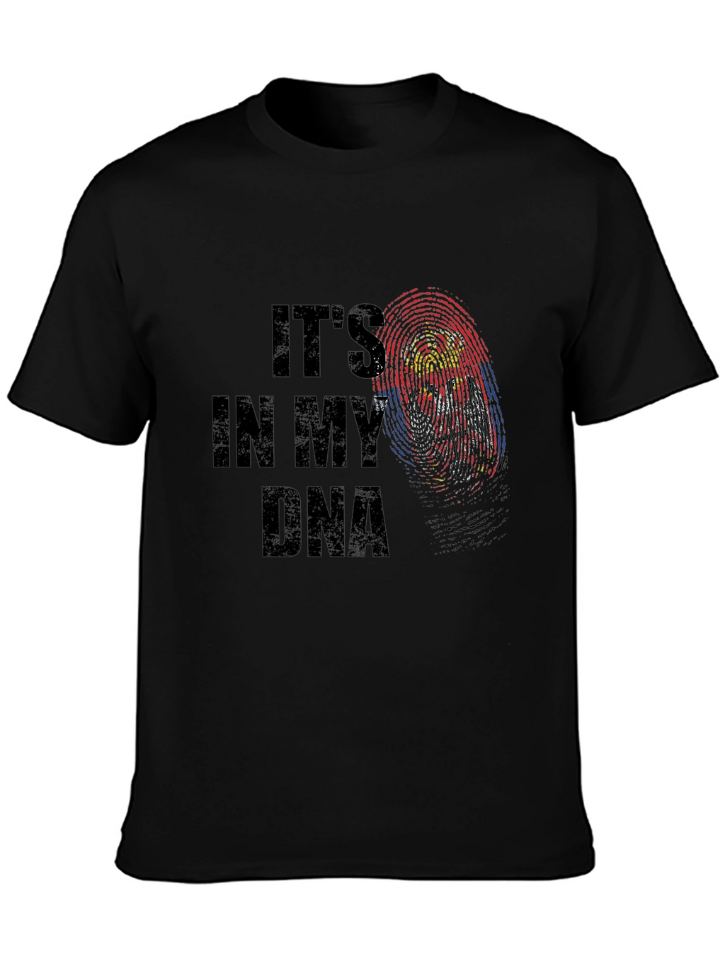 Its In My DNA Fingerprint Graphic T-Shirt