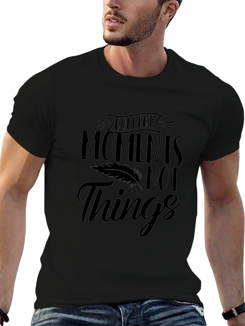 Collect Moments Graphic Tee - Black