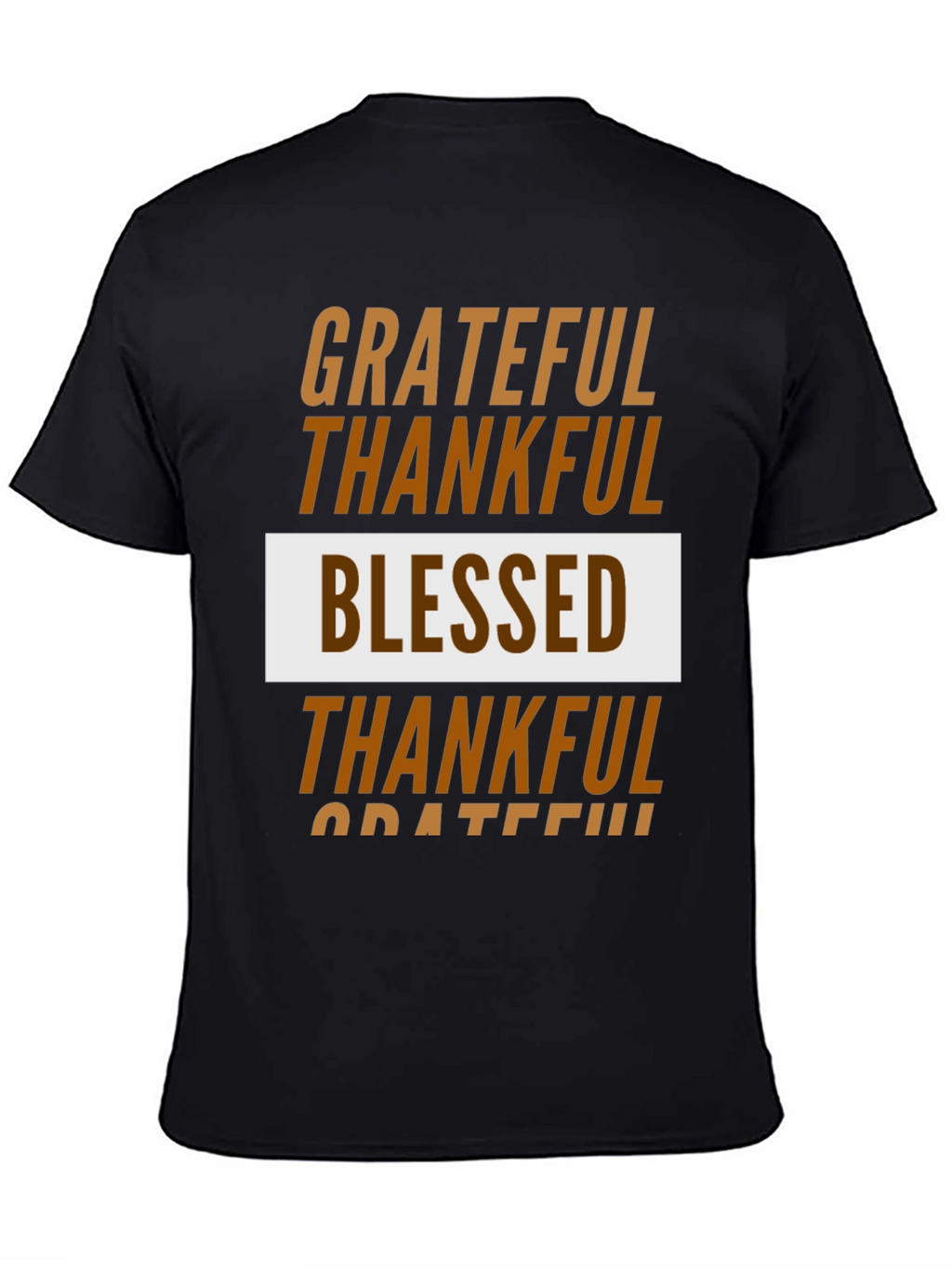 Grateful Thankful Blessed Graphic Tee