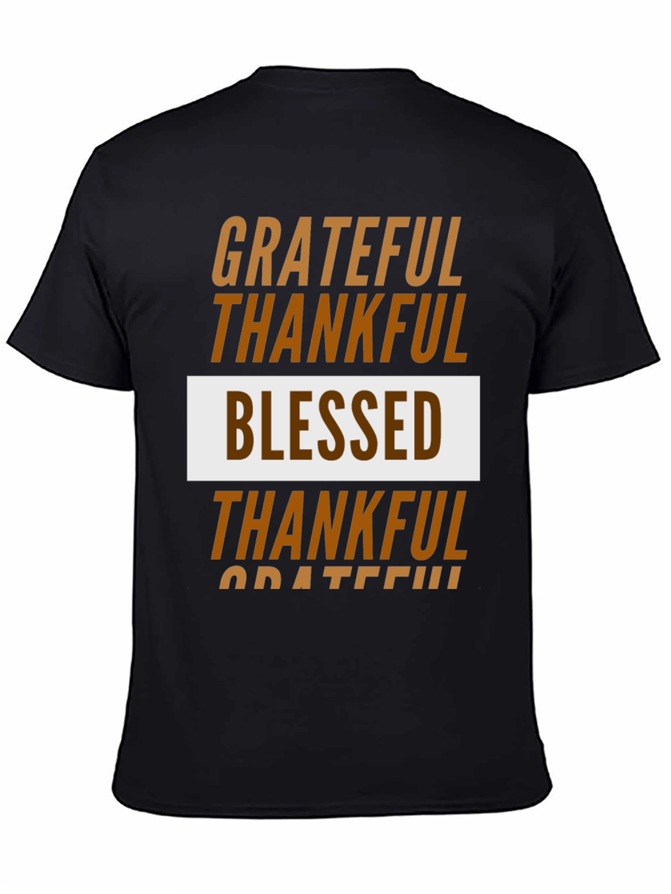 Grateful Thankful Blessed Graphic Tee