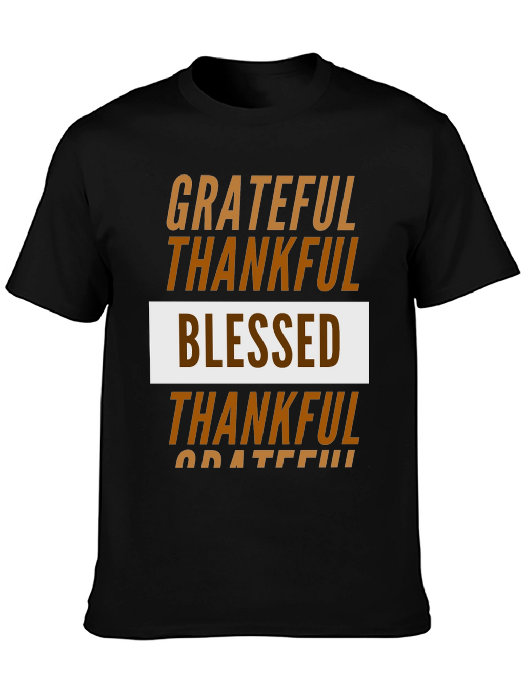 Grateful Thankful Blessed Graphic Tee
