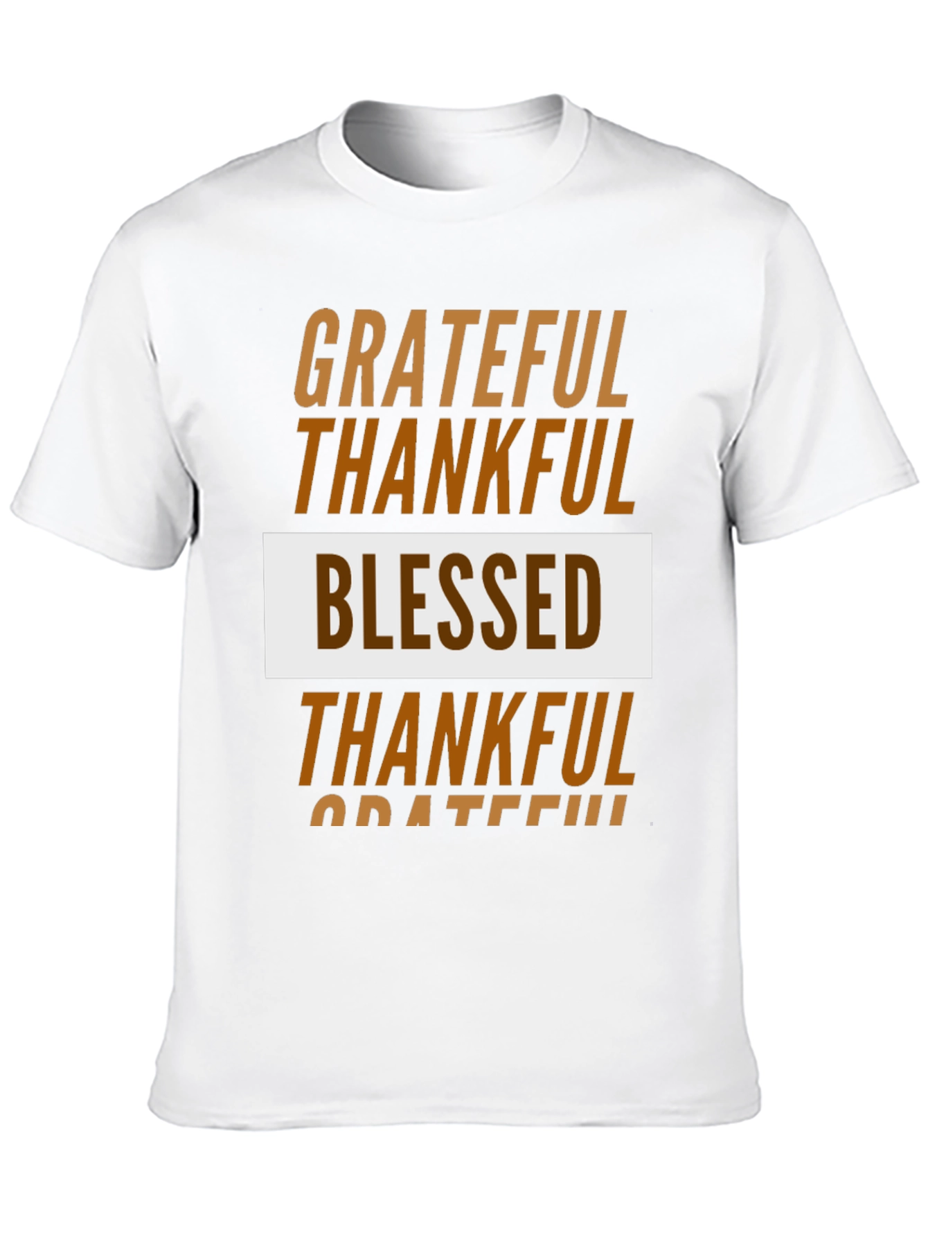 Grateful Thankful Blessed Graphic Tee