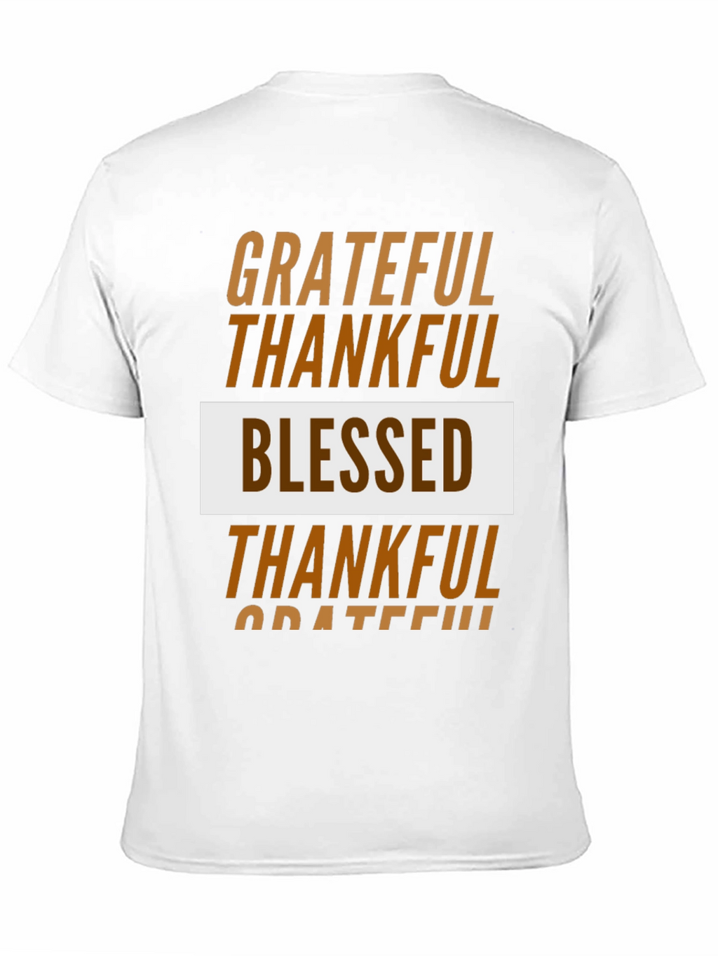 Grateful Thankful Blessed Graphic Tee