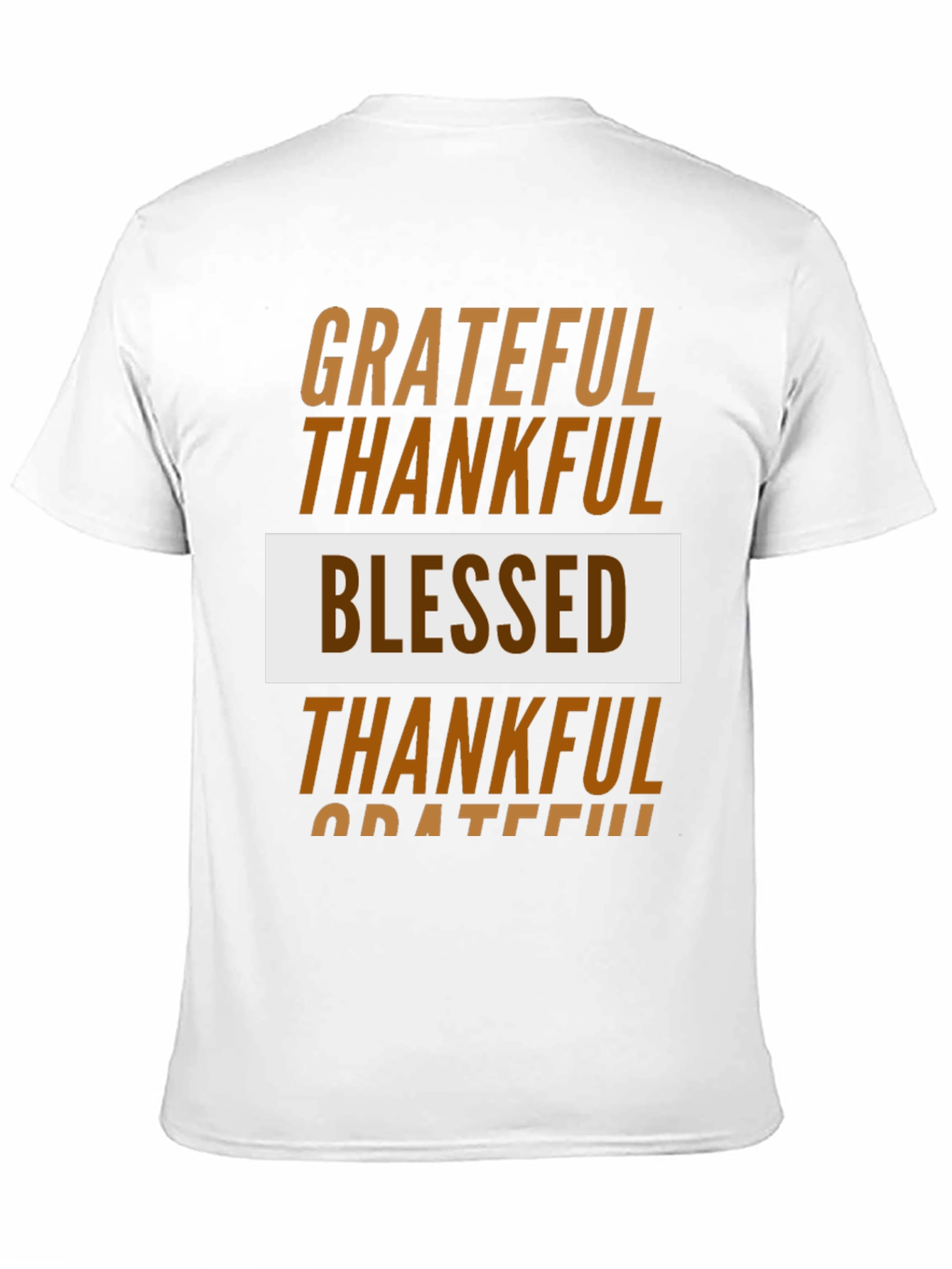Grateful Thankful Blessed Graphic Tee