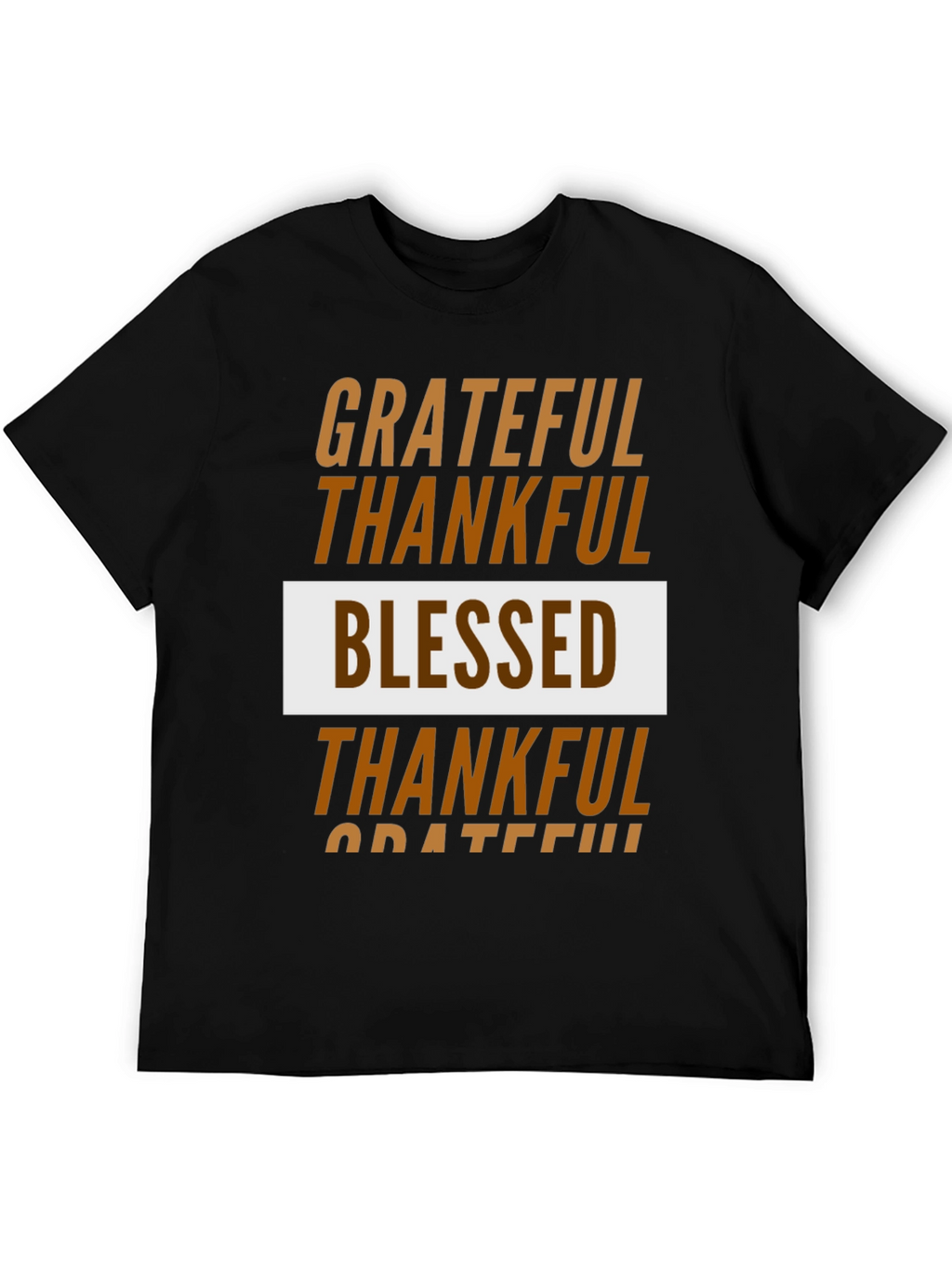 Grateful Thankful Blessed Graphic Tee