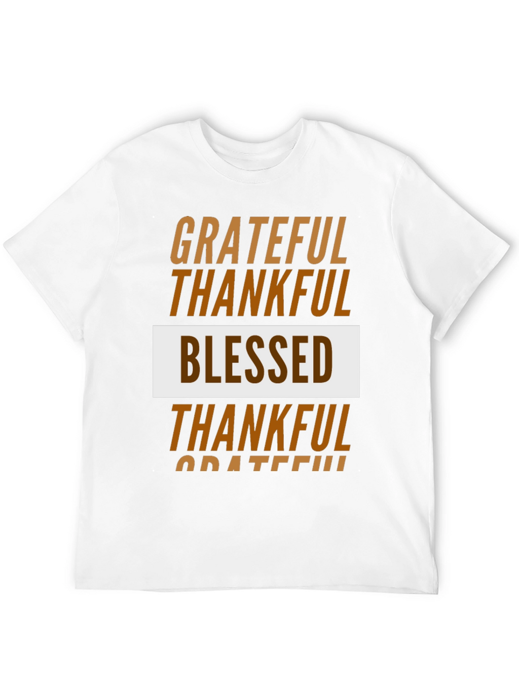 Grateful Thankful Blessed Graphic Tee
