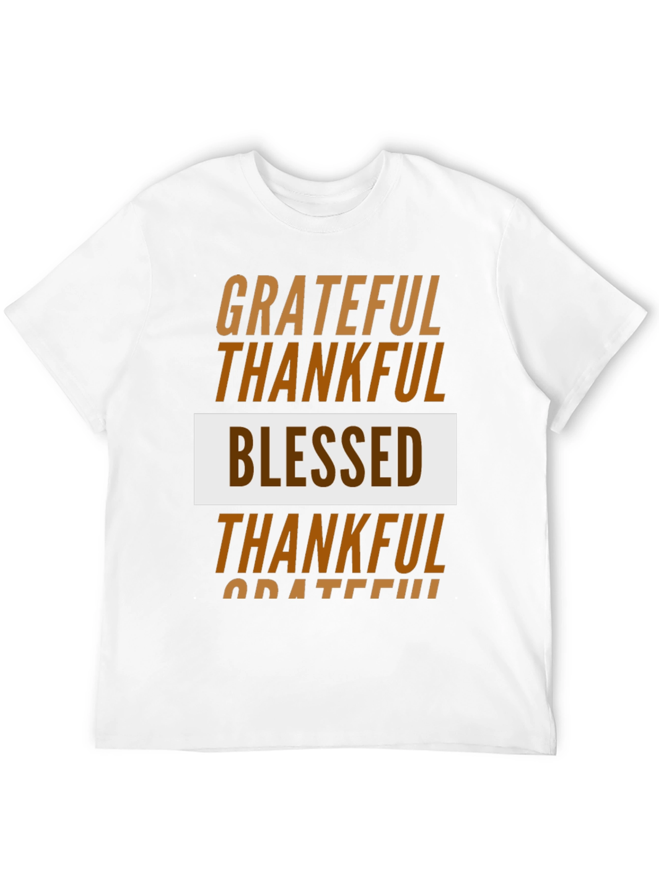 Grateful Thankful Blessed Graphic Tee