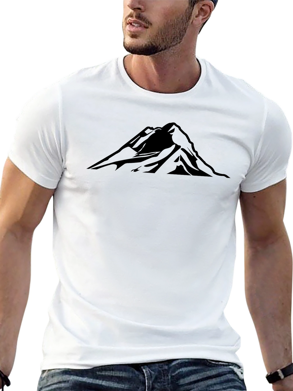 Black Mountain Graphic T-Shirt - Adventure Ready