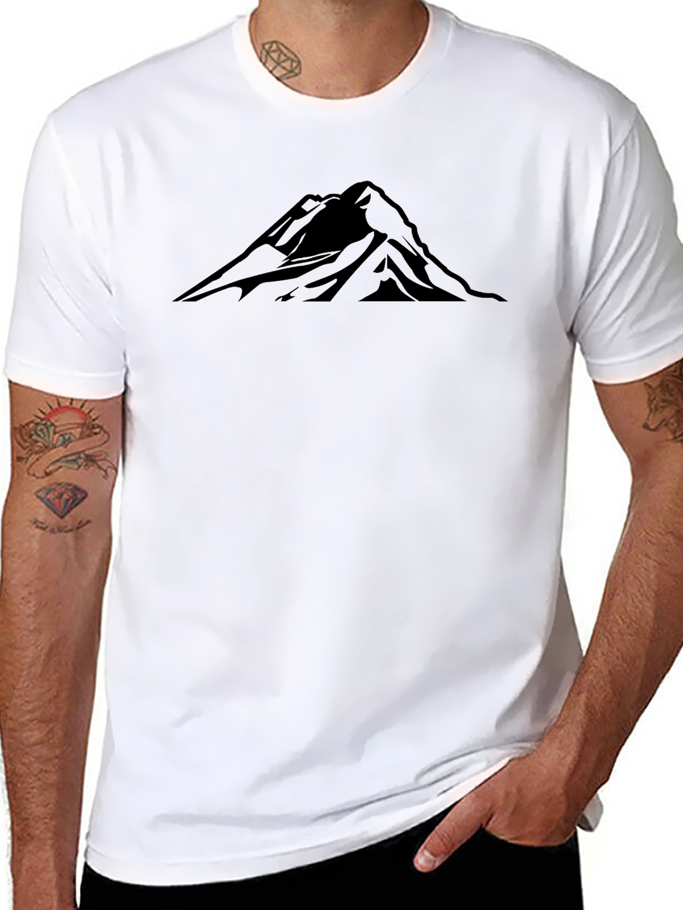Black Mountain Graphic T-Shirt - Adventure Ready