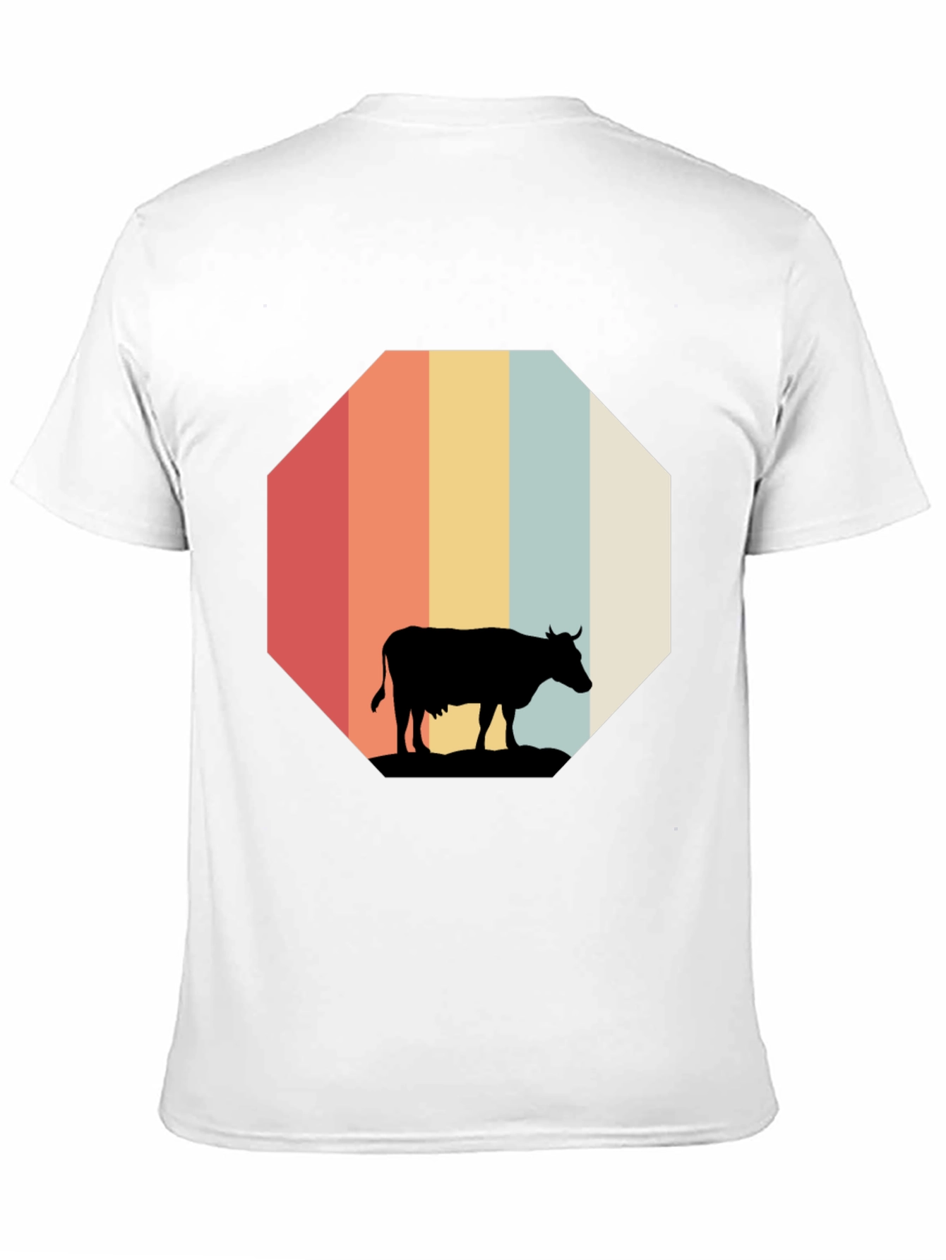 Retro Cow Graphic Tee