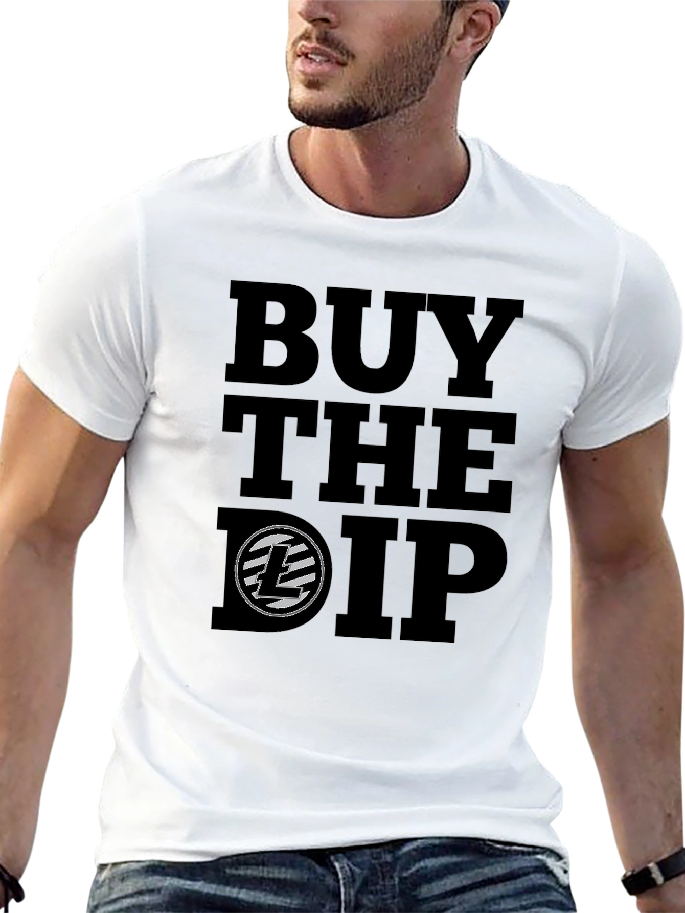 Buy the Dip Crypto T-Shirt - Black