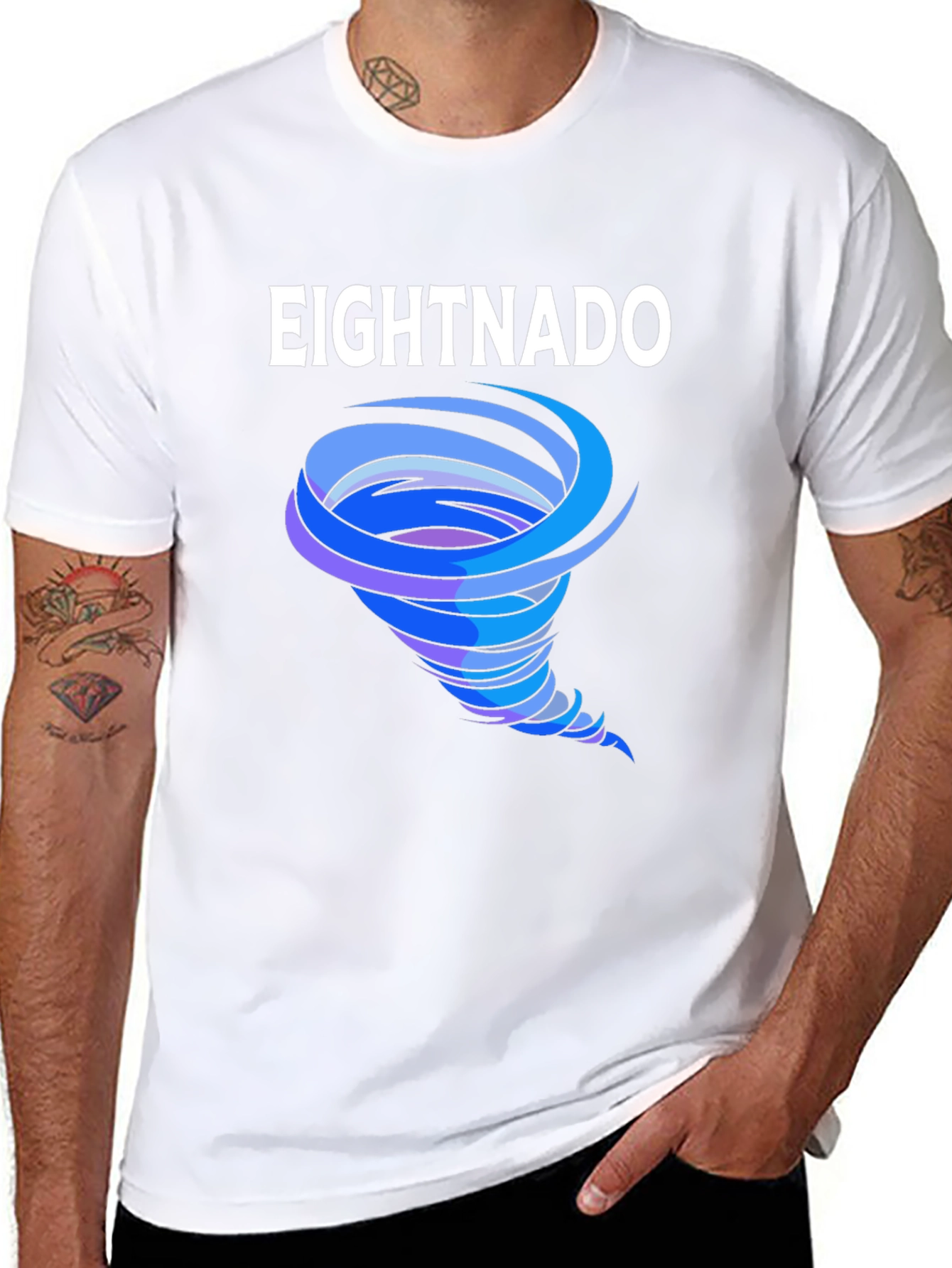 Eightnado Tornado Graphic T-Shirt