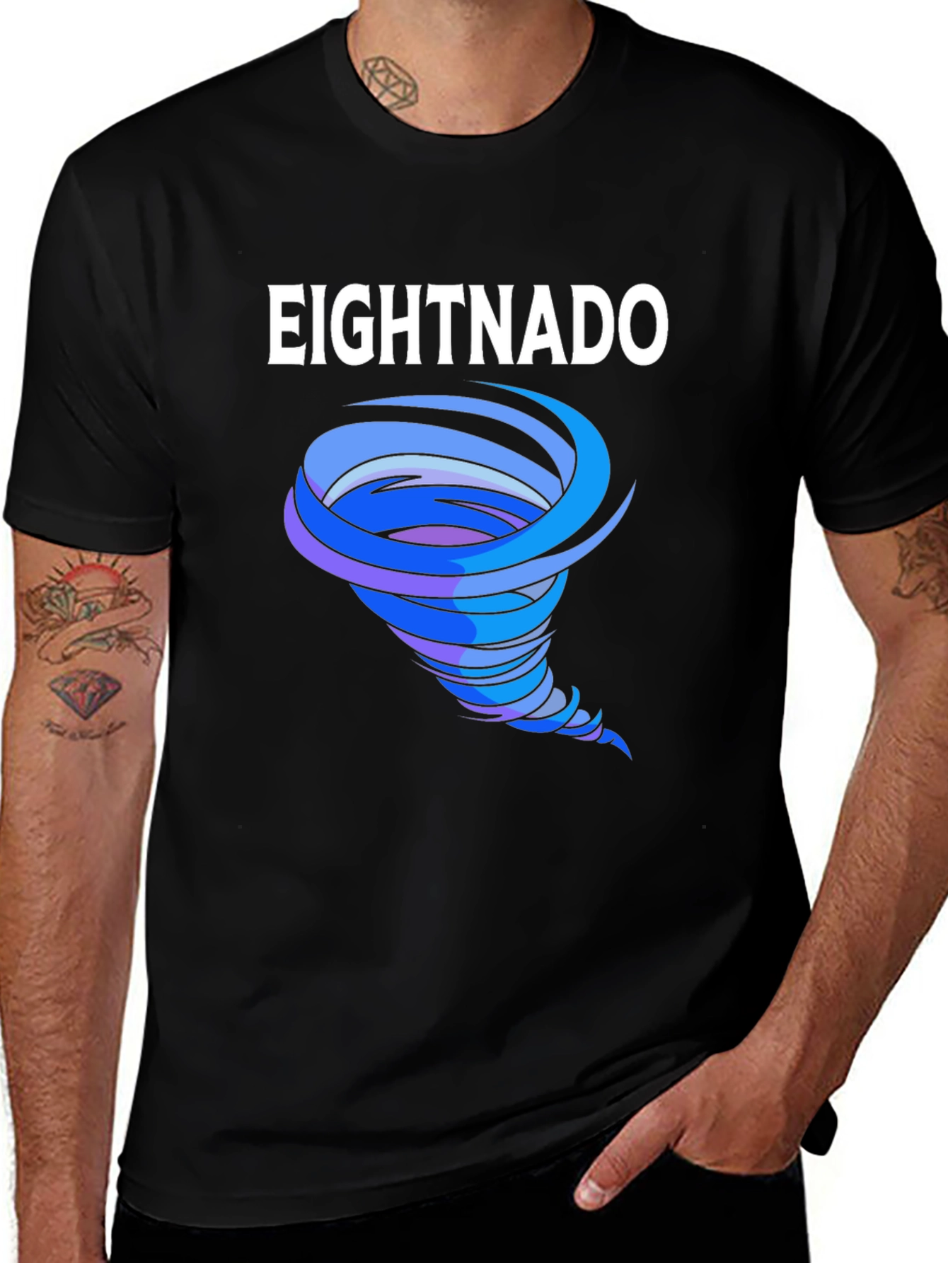 Eightnado Tornado Graphic T-Shirt