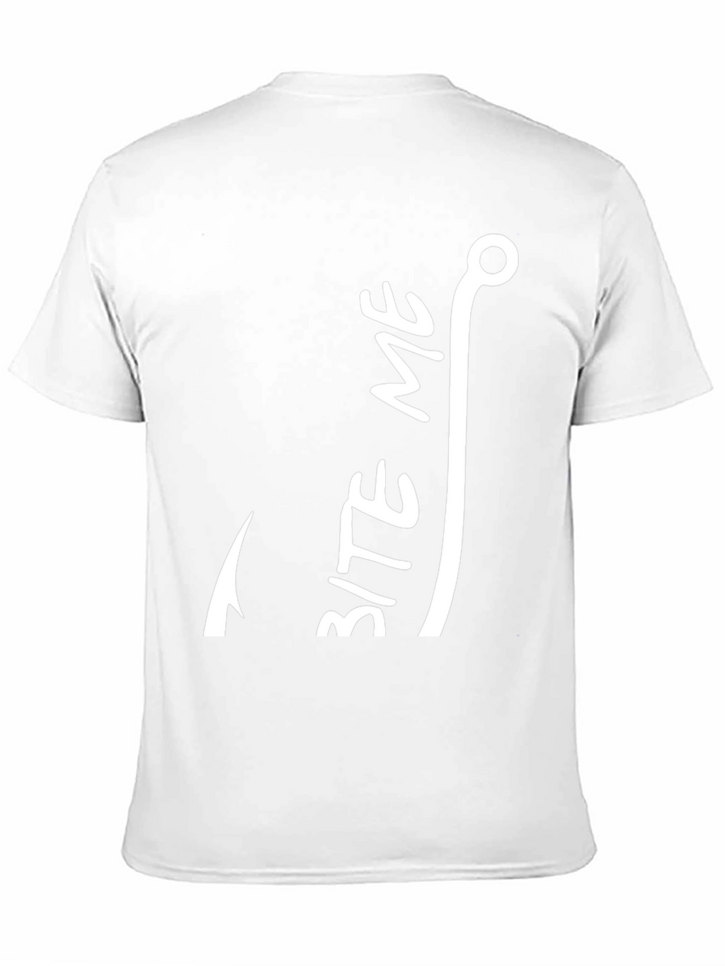 Bite Me Fish Hook Graphic T-Shirt