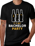 Bachelor Party Beer Bottle T-Shirt