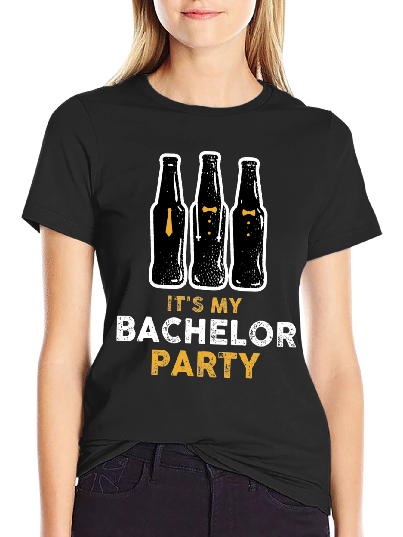 Bachelor Party Beer Bottle T-Shirt