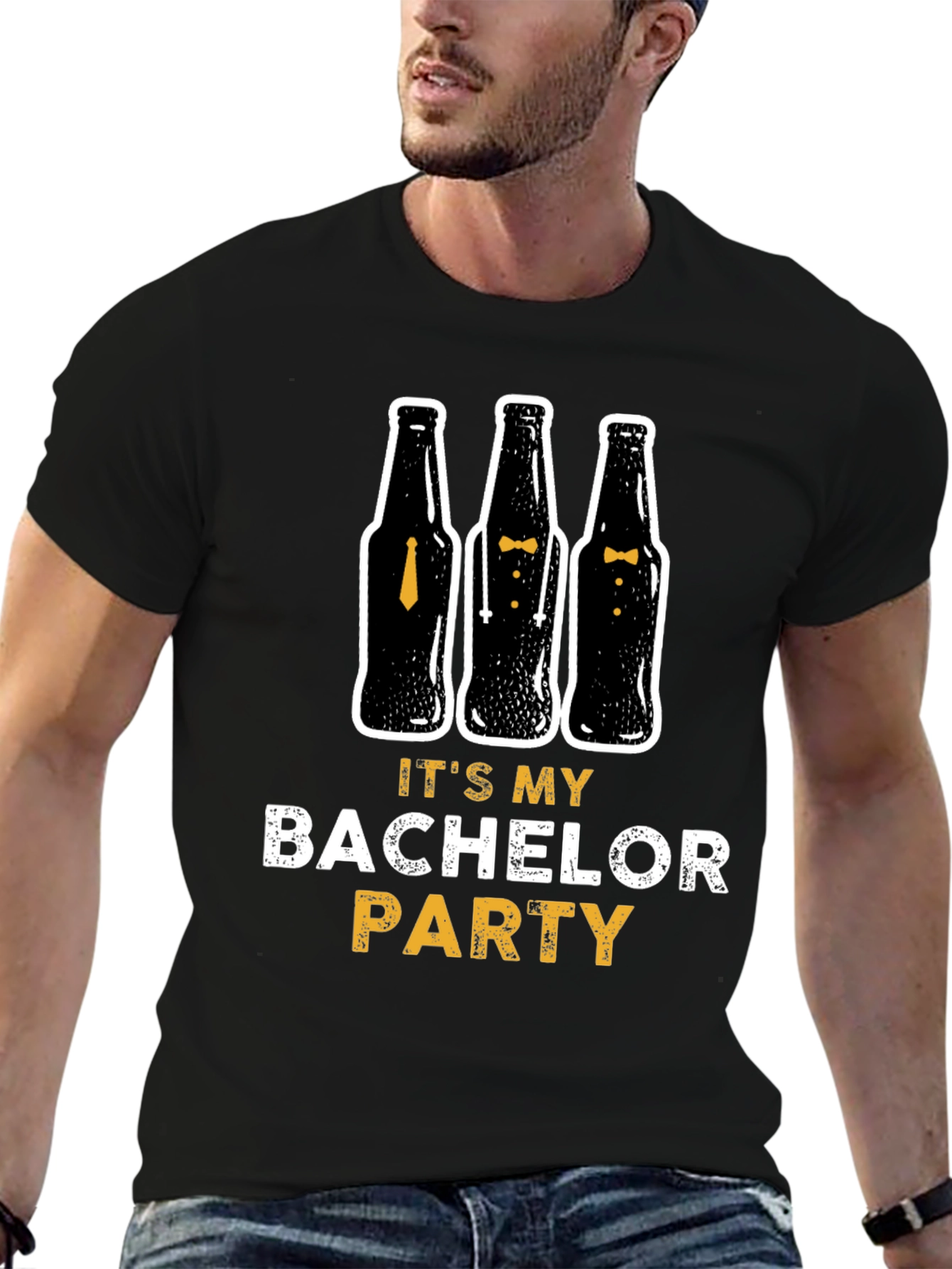 Bachelor Party Beer Bottle T-Shirt