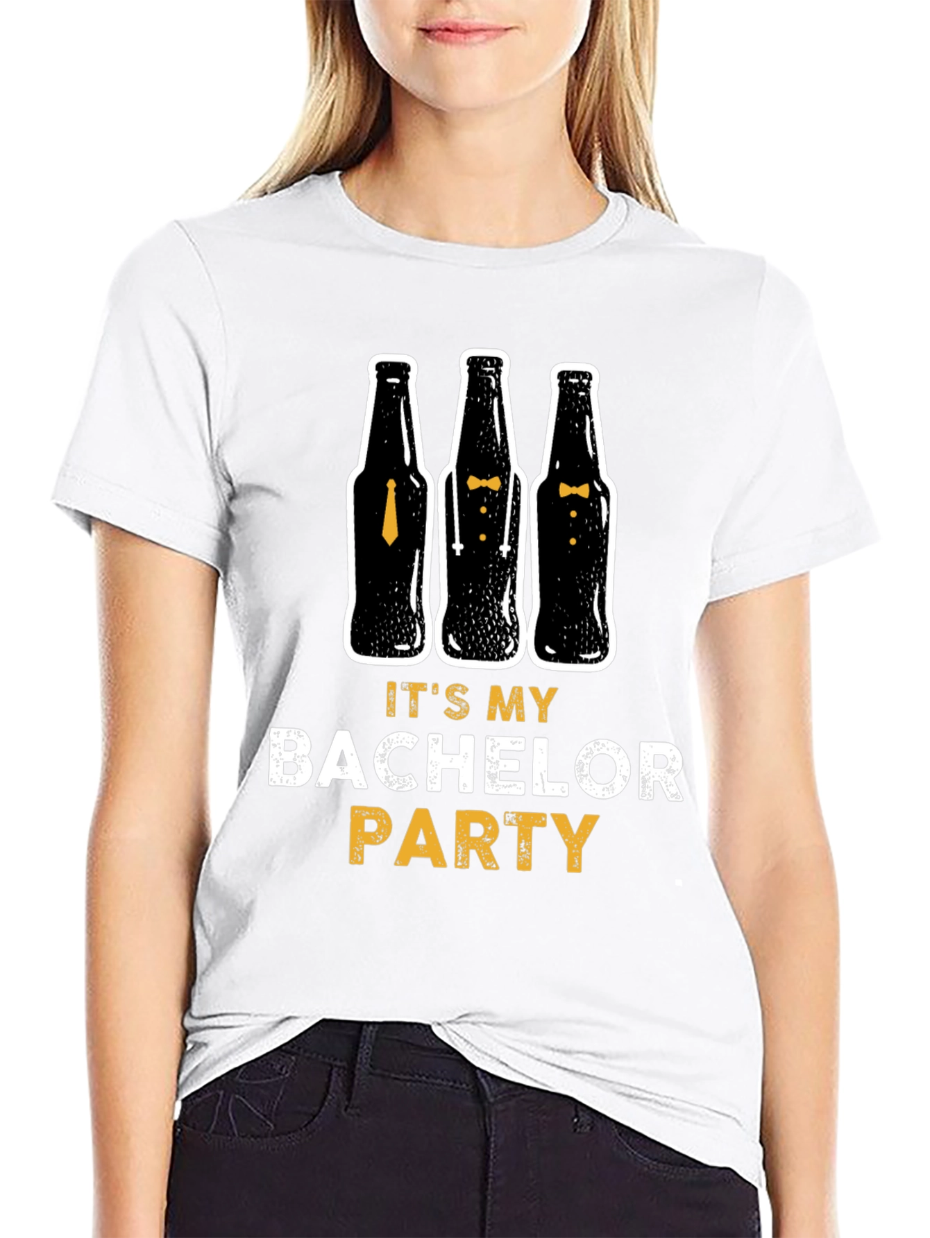 Bachelor Party Beer Bottle T-Shirt