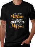 Attitude Funny Graphic T-Shirt
