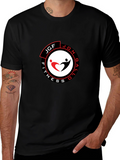Mens Black JGF Fitness Graphic T-Shirt