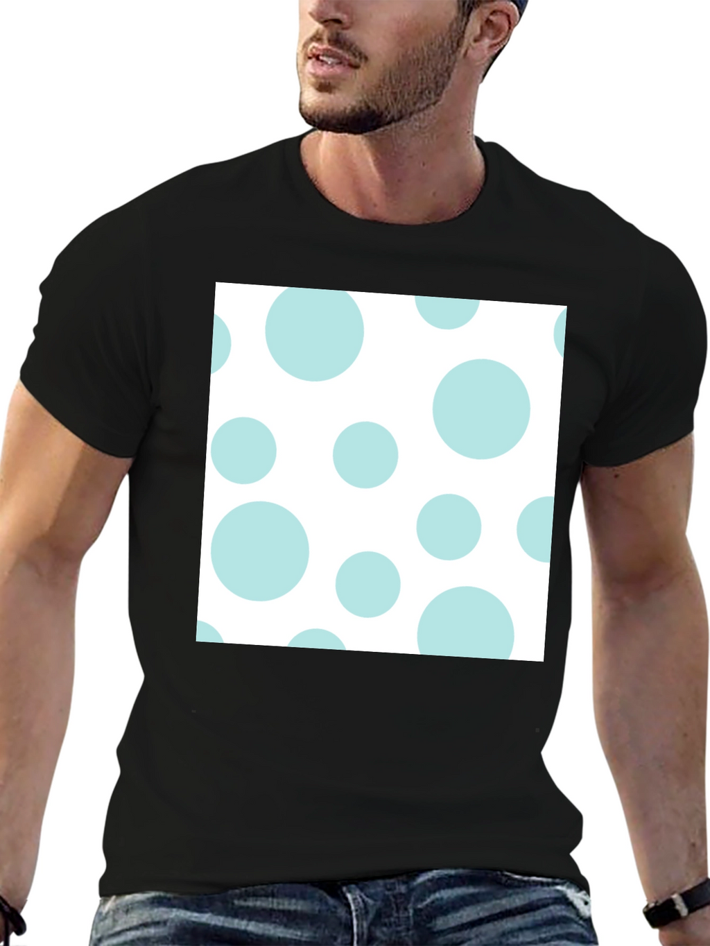Polka Dot Tee - Stylish Casual Wear