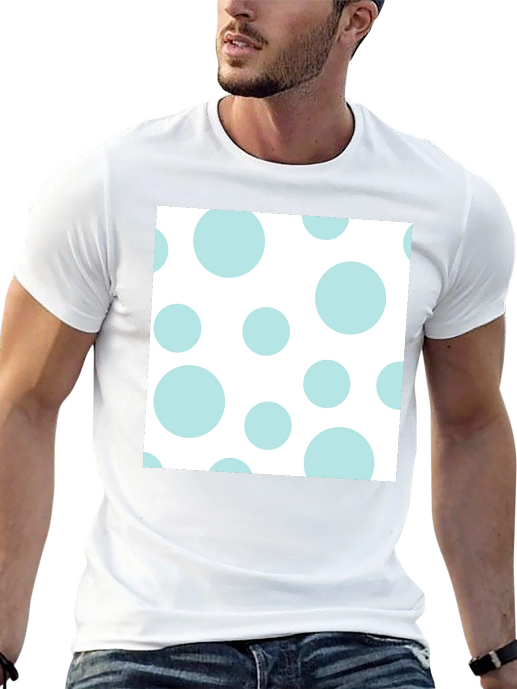 Polka Dot Tee - Stylish Casual Wear