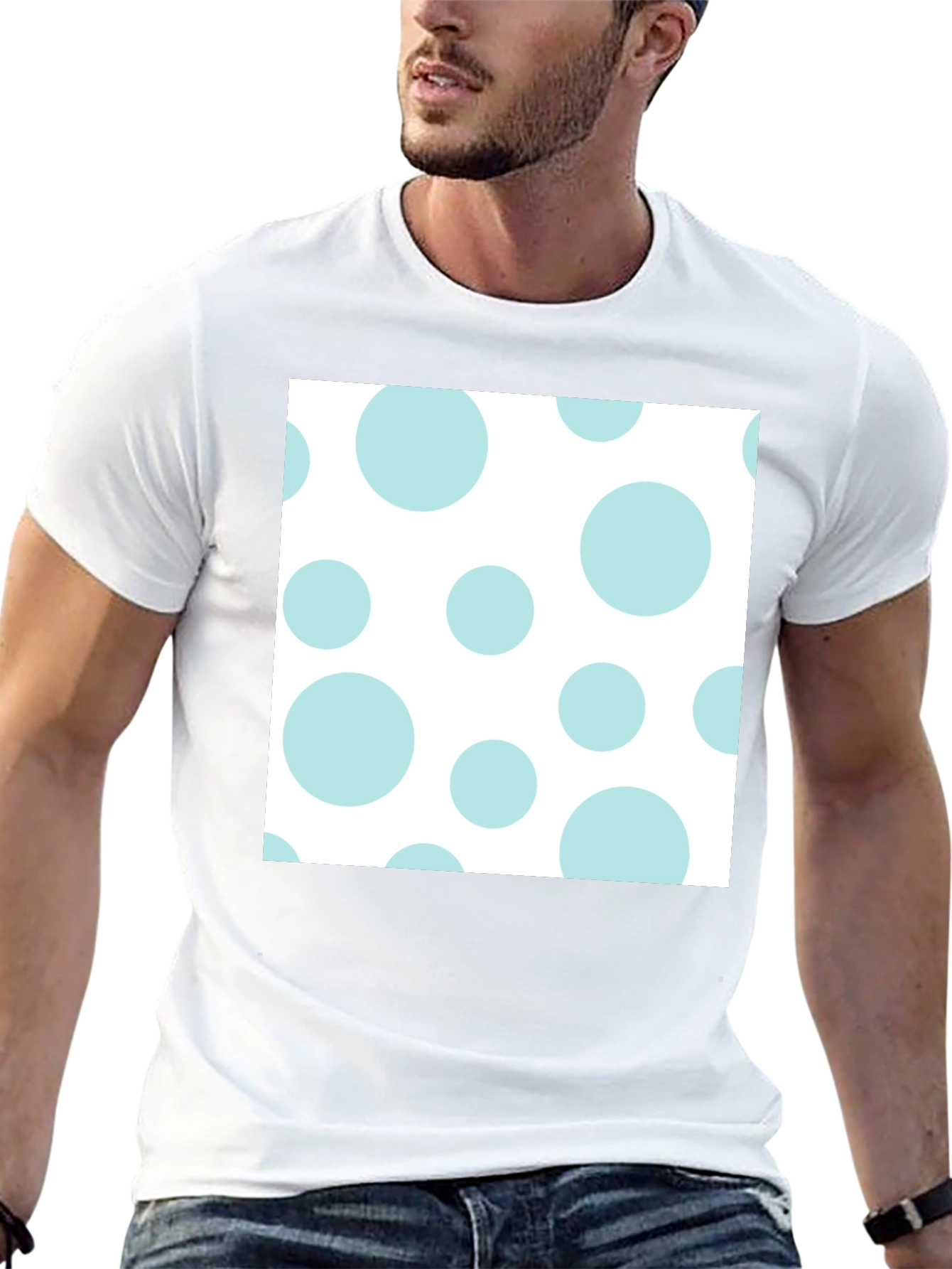 Polka Dot Tee - Stylish Casual Wear