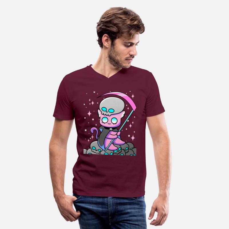 Kawaii Pastel Goth Anime Tarot Card Death Cute Wit